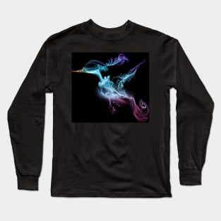 color humming bird Long Sleeve T-Shirt